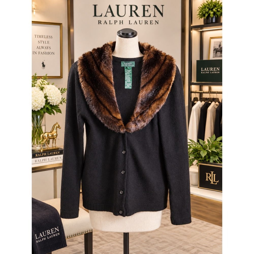 Lauren Ralph Lauren Cardigan M